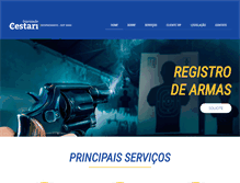 Tablet Screenshot of cestaridesp.com.br
